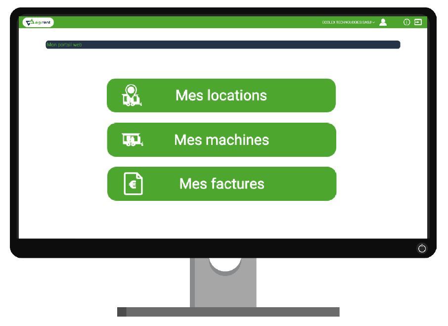 Portail client Agirent